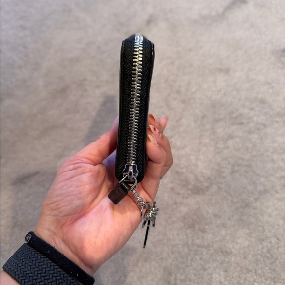 MCM Black Logo Embossed Wallet - Picture 3 of 3